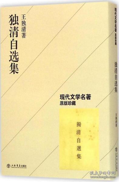 独清自选集(现代文学名著原版珍藏  全一册)