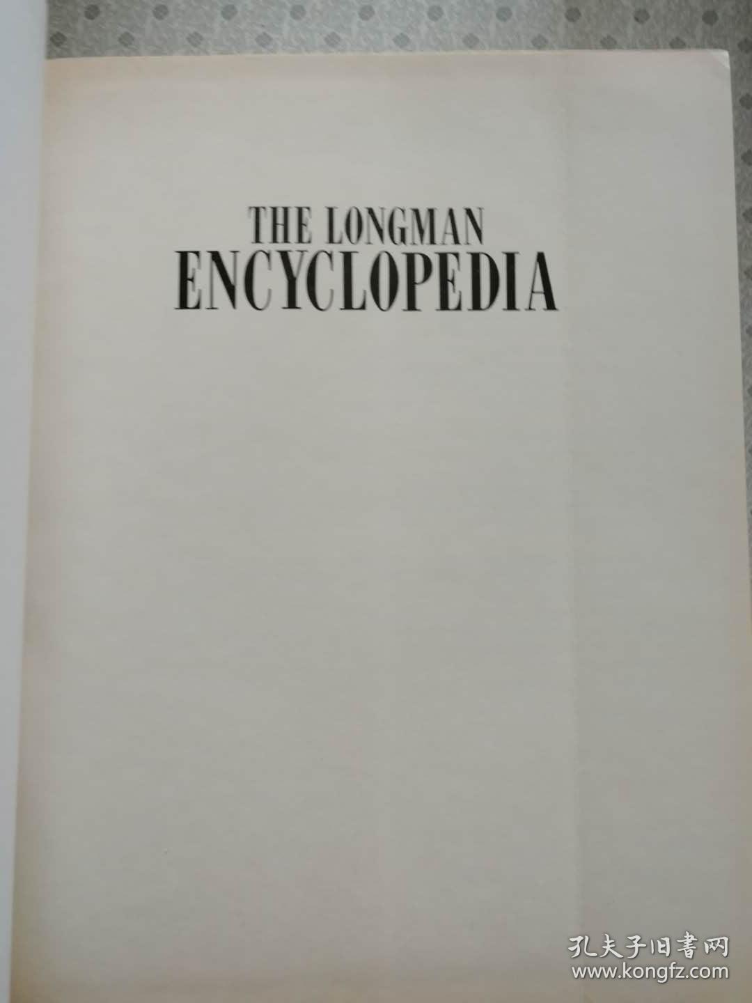 The Longman Encyclopedia First Edition 英文原版百科全书精装