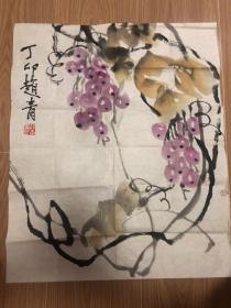 赵青花鸟画