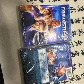 神奇四侠 凤凰精装侧开DVD9 经典国语配音可切换 全新仅拆留膜 Fantastic4