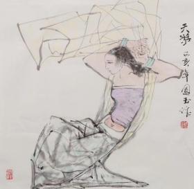 终身保真名家字画，陈凤玉    58*58*2幅打包，不单卖
      女，满族，著名画家。1934年出生于哈尔滨，1960年毕业于沈阳鲁迅美术学院中国画系。中国美术家协会会员，山东艺术学院教授，山东省女书画家协会副会长，政协山东省第六、七届常委。扬州八怪书画院名誉院长