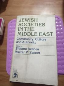 JEWISH SOCIETIES IN THE MIDDLE EAST COMMUNITY,CULTURE AND AUTHORITY