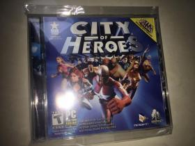 美国正版电脑游戏：CITY OF HEROS 城市英雄 碟8新 箱说全