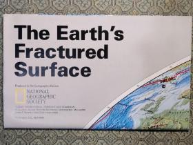 National Geographic国家地理杂志地图系列之1995年4月 The Earth's Fractured Surface