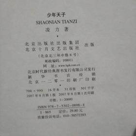 明亡清兴三部曲:少年天子/凌力/茅盾文学奖经典获奖作品