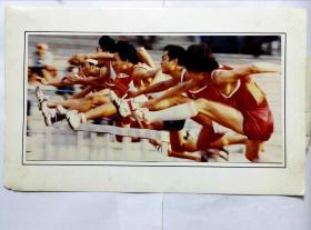 龙腾虎跃·摄自全国大学生运动会 ·四十年体育摄影作品稿件资料