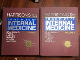 PRINCIPLES OF INTERNAL MEDICINE 01 02 两册合售 内科学原理   英文原版