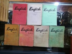 EngLish英语七本合售300元