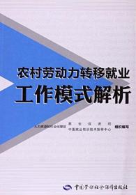 农村劳动力转移就业工作模式解析