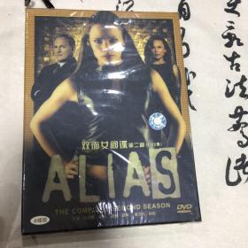 美剧 双面女间谍 第二季 金驼精装8dvd5全 全新未拆封 Alias