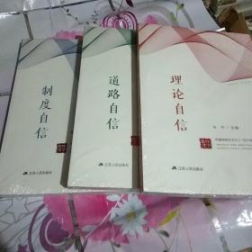 中国特色社会主义四个自信 研究丛书 理论自信 道路自信  制度自信   共三本