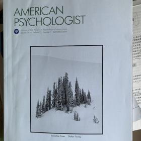 美国心理学杂志72期刊