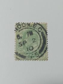 英国邮票 英国早期邮票3 爱德华七世国王邮票 带戳记“1910.9.2”英国古典邮票 具有和光绪帝相似的命运，却不一样的结局 爱德华七世(1841年11月9日-1910年)英国国王(1901~1910)由于他生活不拘礼节，有时失于检点，因此女王一直不许他掌管有关实际朝政的任何事务，直到他年逾五十岁。女王驾崩后继位为王，在位期间大力恢复因女王长期孀居而显得黯淡的英国君主制度，是英国极受爱戴的君王