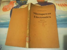 Micropower Electronics微功率电子学 英文版