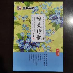 墨点字帖 文学品读行楷练字帖《唯美诗歌》