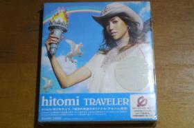 初回  hitomi 古谷仁美 TRAVELER  行货 大碟 CD+DVD R版未拆 E44