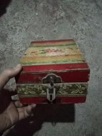 首饰盒化妆盒木盒民俗老物件