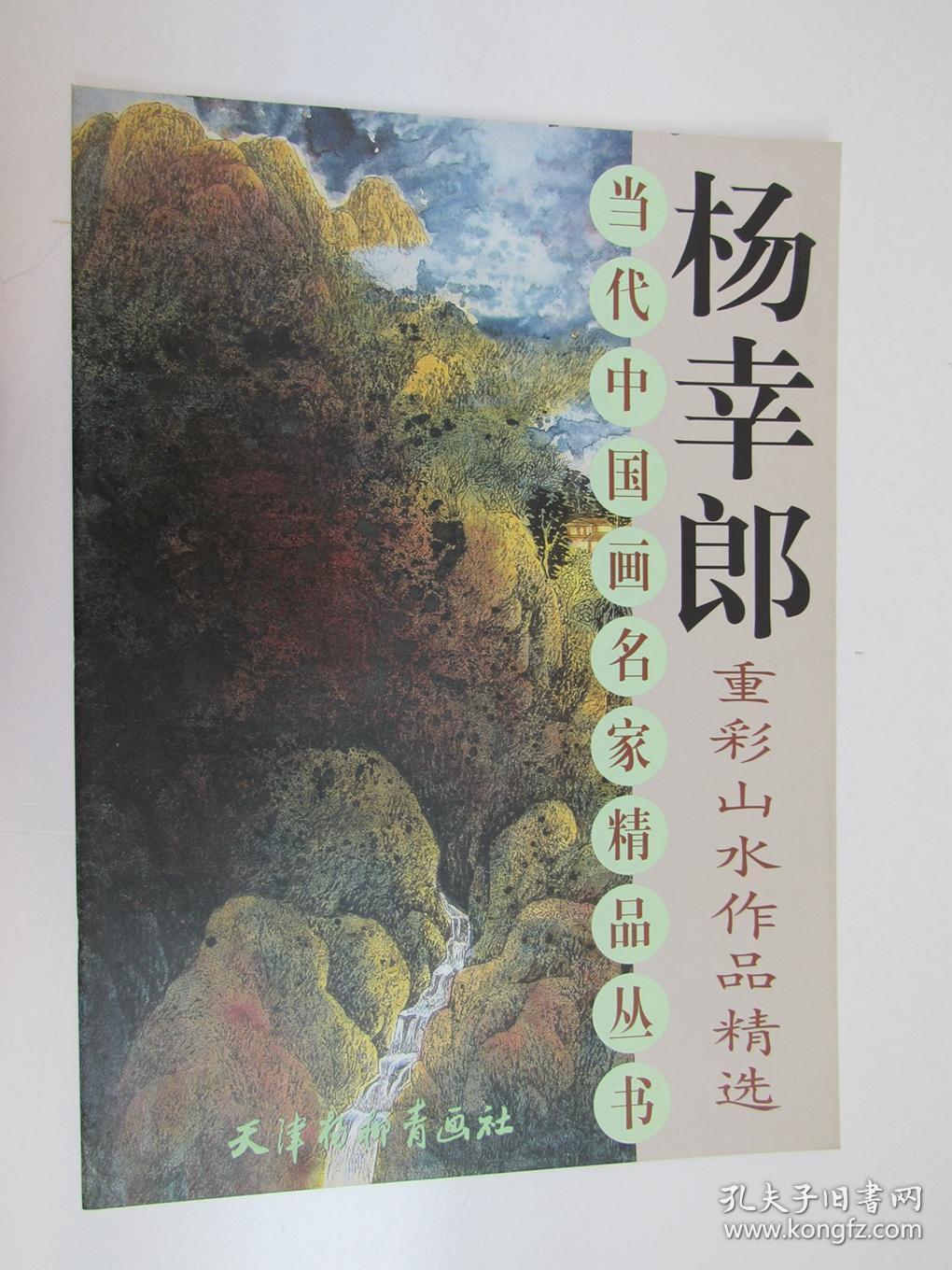 中国近现代名家精品丛书 杨幸郎重彩山水作品精选 杨幸郎山水画集