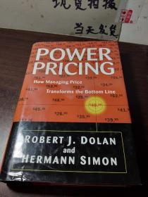 Power Pricing: How Managing Price Transforms the Bottom Line 定价圣经 （精装）