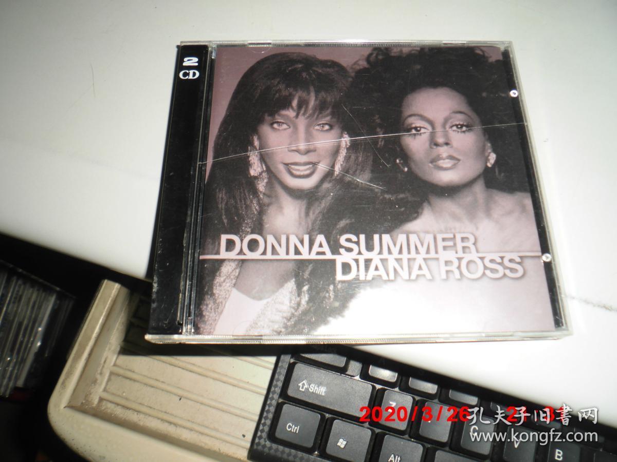 欧美原版CD : DONNA SUMMER DIANA ROSS (2CD)