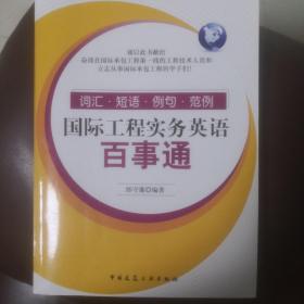 国际工程实务英语百事通：词汇、短语、例句、范例