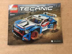 LEGO TECHNIC 42077（乐高拼图手册，16开英文版）