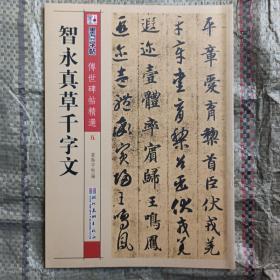 墨点字帖·传世碑帖精选：智永真草千字文（毛笔草书书法字帖）正版