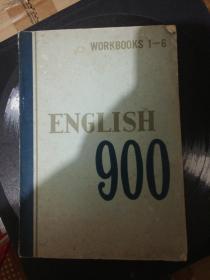 英语900句 练习本 第1~6分册合订本  1970 正版现货0270Z