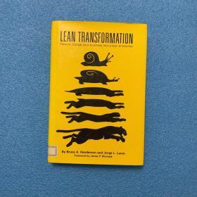 Lean Transformation: How to Change Your Business into a Lean Enterprise   (精装有护封)