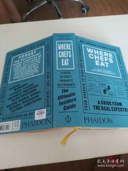 WHERE CHEFS EAT【书名以图片为准】精装