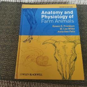 农场动物的解剖学和生理学 Anatomy and Physiology of Farm Animals 7th Edition International Edition【实物拍照现货】