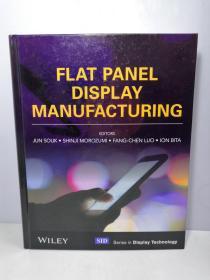 英文精装原版 Flat Panel Display Manufacturing 平板显示器制造【有签名如图】