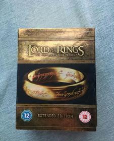 The Lord of The Rings  魔戒3部曲蓝光加长版，一共15张碟，超多幕后花絮，全新仅拆膜，英国进口，无中文字幕