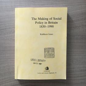 The Making of Social Policy in Britain1830-1990（复印本）