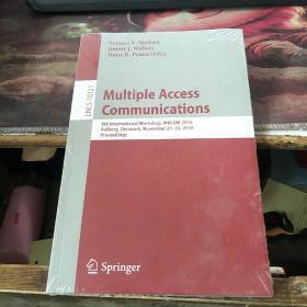 LNCS 10121 Multiple Access Communications