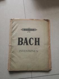 EDITION PETERS NO.201: BACH INVENTIONEN （巴赫-创意曲--钢琴）