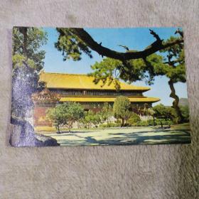 中国人民邮政明信片 十三陵稜恩殿