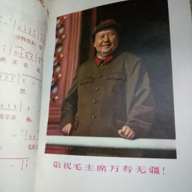 毛泽东语录笔记本。