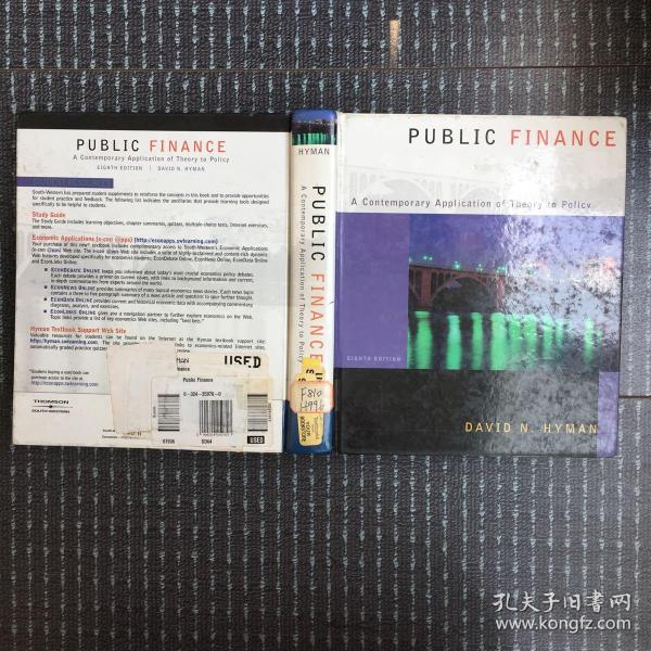英文原版：public finance英文原版16开精装本