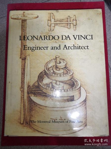 LEONARDO  DA  VINCI  Engineer and  Architect  达芬奇工程师和建筑师  精装