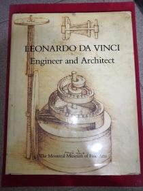 LEONARDO  DA  VINCI  Engineer and  Architect  达芬奇工程师和建筑师  精装