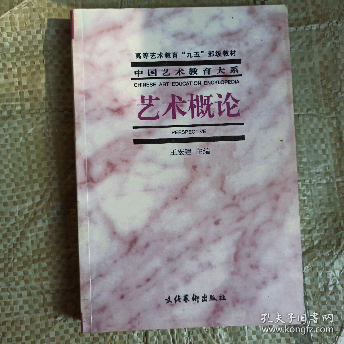 艺术概论 王宏建 正版