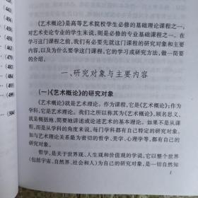艺术概论 王宏建 正版