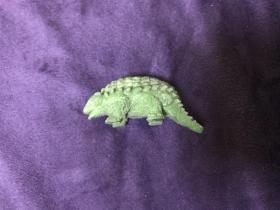 甲龙 inpro ankylosaurus 1972年 进口橡胶动漫手办玩具模型 童年回忆