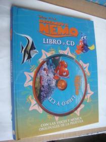 BUSCADO A NEMO （LIBRO Y CD） 西班牙语 精装16开 带CD  精美彩色插图本