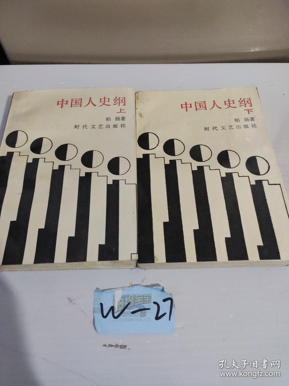 中国人史纲，上下册