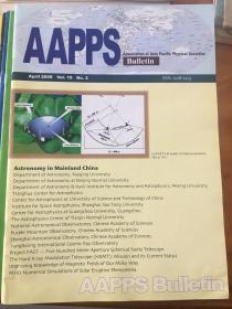 AAPPS bulletin (亚太物理学会会刊，2009.4）