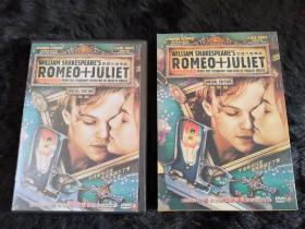 DVD光盘1张 罗密欧与朱丽叶 特别版