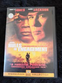 DVD光盘1张  军事法庭 / 交战规则 Rules of Engagement‎