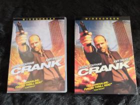 DVD光盘 1张 CRANK(怒火攻心）